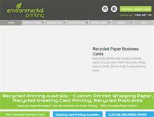 Tablet Screenshot of environmentalprinting.com.au